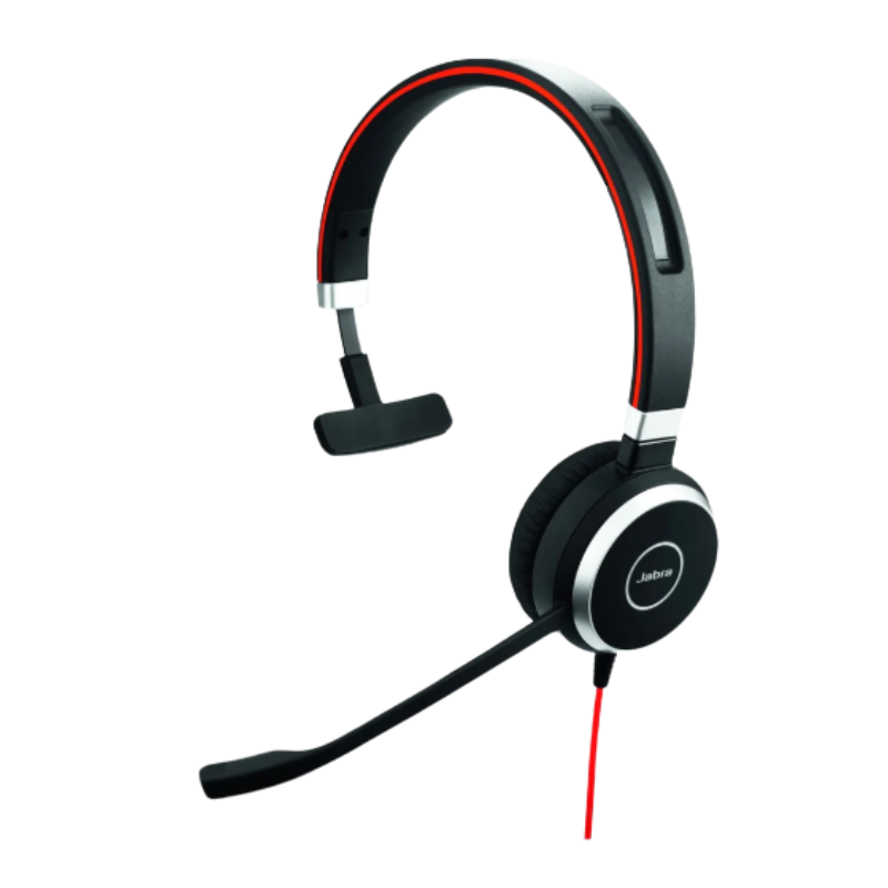 Jabra Evolve 40 UC Mono Casque USB-A (6393-829-209) – Casque filaire UC professionnel