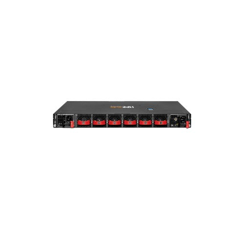 HPE Aruba Networking 9300‑32D 32xQSFP‑DD 400G 2xSFP+10G Power2Port Airflow 6 Fans 2AC PSU Managed L3 1U