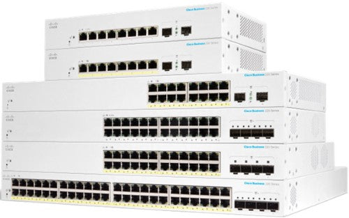 Cisco CBS220-48T-4X-NA network switch Managed L2 Gigabit Ethernet (10/100/1000) White