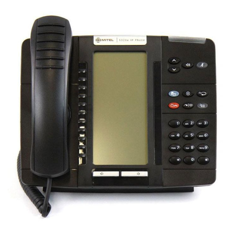 Mitel 5320E IP Phone – Charcoal (Refurbished)