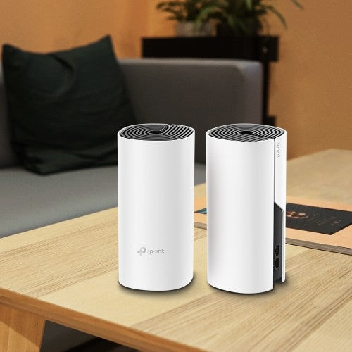 TP-Link Deco M4(2-pack) Dual-band (2.4 GHz / 5 GHz) Wi-Fi 5 (802.11ac) White Internal