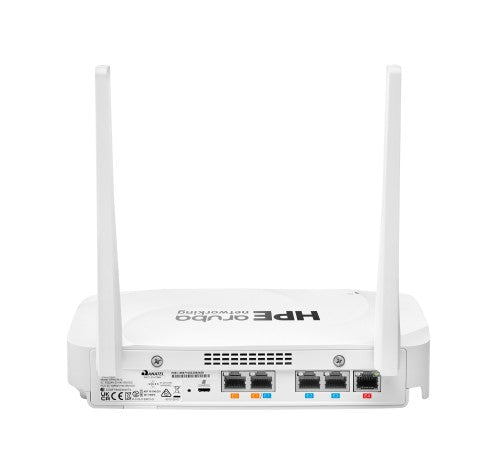 HPE Aruba Networking AP-605R (USF1) TAA Dual Radio Tri Band 2x2 Wi-Fi 6E Remote Access Point