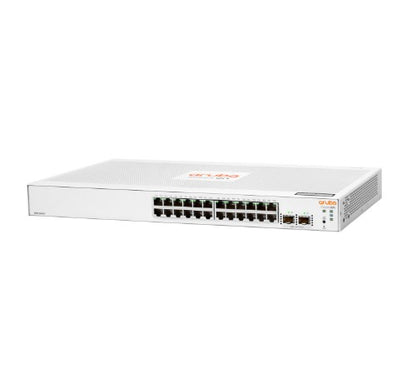 HPE Aruba Instant On 1830 24G 2SFP Managed L2 Gigabit Ethernet (10/100/1000) 1U