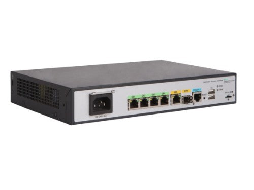 HPE MSR954 1GbE SFP 2GbE-WAN 4GbE-LAN CWv7 wired router Gigabit Ethernet Gray