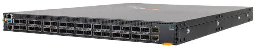 HPE Aruba Networking CX 9300-32D 32p QSFP-DD 2p 10G SFP+ Front-to-Back 6 Fans 2 AC PSU Bundle