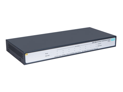 HPE JH330AR network switch Unmanaged L2 Gigabit Ethernet (10/100/1000) Power over Ethernet (PoE) 1U Gray
