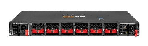 HPE Aruba Networking CX 9300-32D 32xQSFP-DD 400G 2xSFP+10G Prt2Pwr Airflow 6Fs 2AC PSU Switch Bdl