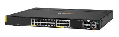 HPE Networking CX6300M 16p 1G 8p Smart Rate 10G Class8 PoE 2p SFP56 50G 2p SFP28 25G Switch