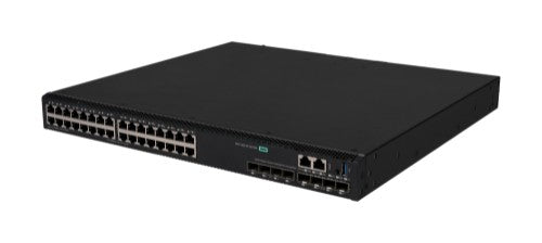 HPE Networking Comware Switch 32p 10M/100M/1G PoE8 4p SFP+ 1G/10G 4p SFP28 10G/25G 1-slot 5550HI