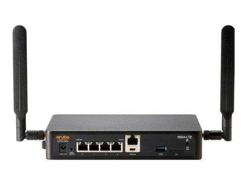 HPE Aruba 9004 (RW) 4-Port 10/100/1000BASE-T LTE Branch gateway/controller 10, 100, 1000 Mbit/s