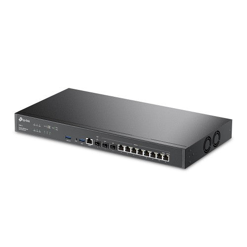 TP-Link Omada ER8411 wired router Gigabit Ethernet Black