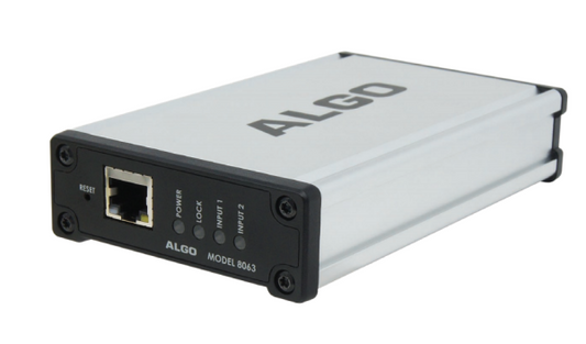 8063 IP Door Controller | Algo IP Door Control Module ALGO