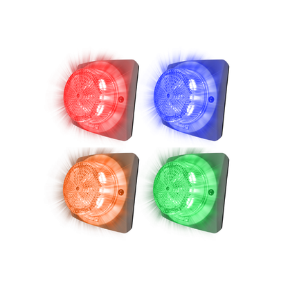 8138 IP Color Visual Alerter | Algo PoE Multi-Color IP Strobe Light ALGO