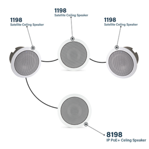 8198 IP PoE+ Ceiling Speaker | Algo SIP Ceiling Speaker ALGO