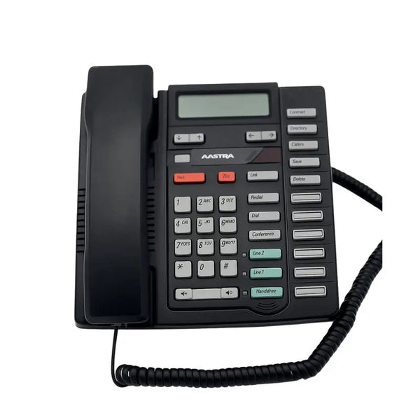 Aastra 9417CW Two-Line Analog Telephone – Caller ID & Call Waiting (Refurbished) AASTRA