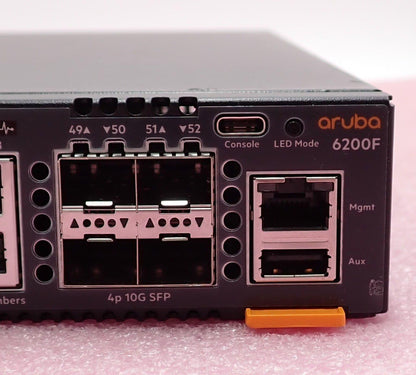 Aruba 6200F 48G Class4 PoE 4SFP+ Switch