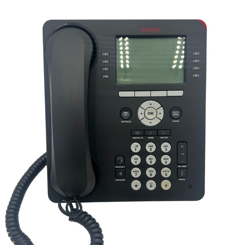 Avaya 9508 Digital Phone (700504842) – Black (Refurbished) AVAYA