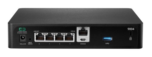 HPE Aruba Networking 9004 (JP) TAA 4-Port 10/100/1000BASE-T Branch 2K Clients - 32 APs Gateway