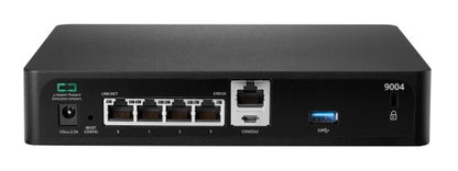 HPE Aruba Networking 9004 (EG) TAA 4-Port 10/100/1000BASE-T Branch 2K Clients - 32 APs Gateway