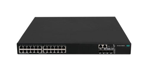 HPE Networking Comware Switch 24p 10/100/1000BASE-T 4p SFP+ 1G/10G 1-slot 2xFan 2xPSU TAA 5520HI