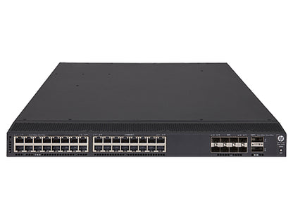 HPE Aruba Networking FlexFabric 5700-32XGT-8XG-2QSFP+ Managed L3 10G Ethernet (100/1000/10000) 1U Black