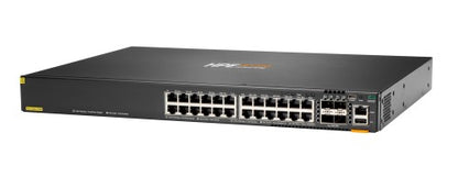 HPE Aruba Networking CX 6200F 24G Class4 PoE 4SFP+ 370W Switch