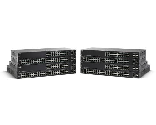 Cisco Small Business SG220-26P Managed L2 Gigabit Ethernet (10/100/1000) Power over Ethernet (PoE) Black