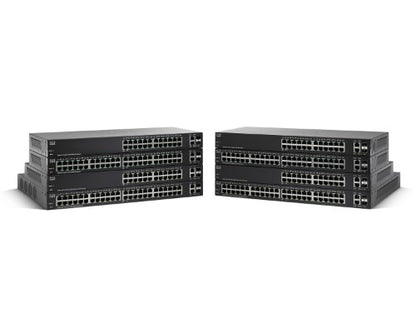Cisco Small Business SG220-26P Managed L2 Gigabit Ethernet (10/100/1000) Power over Ethernet (PoE) Black