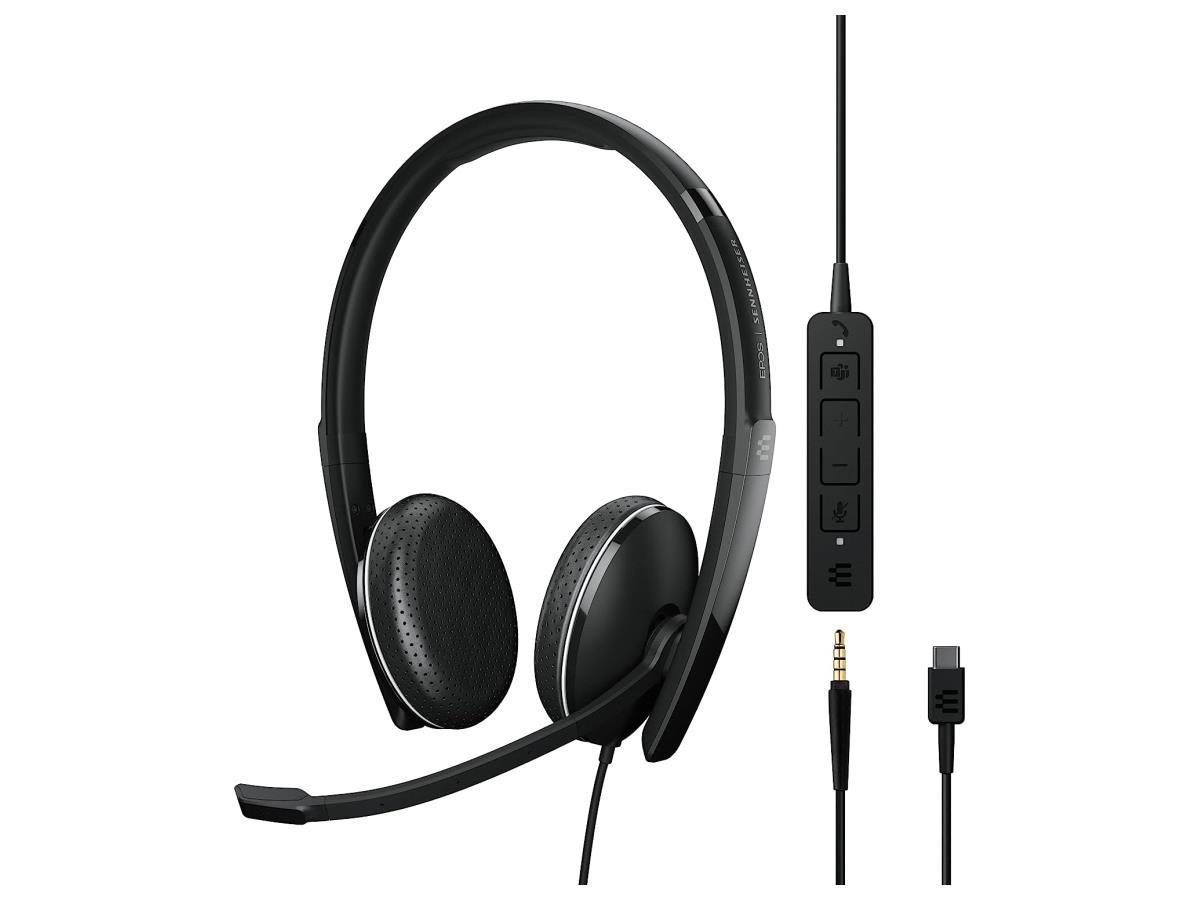 EPOS ADAPT 165T USB-C II Stereo Headset – Microsoft Teams Certified, Noise-Cancelling Mic SENNHEISER