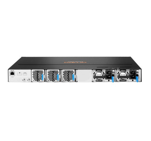 HPE Aruba Networking CX 8100 48x10G SFP+ 4x40/100G QSFP28 BF Airflow 3Fan 2AC PSU Managed L3 1U