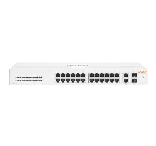 HPE Aruba Instant On 1430 26G 2SFP Unmanaged L2 Gigabit Ethernet (10/100/1000) 1U