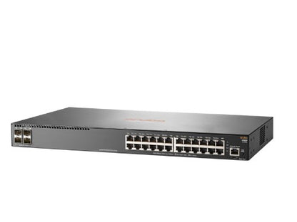 HPE Aruba Networking Aruba 2930F 24G 4SFP+ Managed L3 Gigabit Ethernet (10/100/1000) 1U Gray