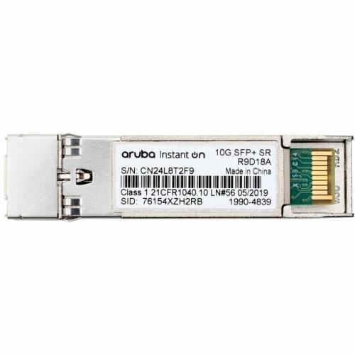 HPE Aruba 10G SFP+ Transceiver Module – TAA Compliant Fiber Network Transceiver