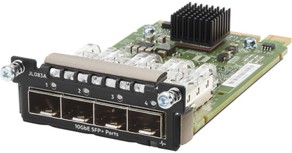 Module d'extension HPE Aruba 4 ports 10 Gigabit SFP+ – Carte d'extension pour commutateur réseau