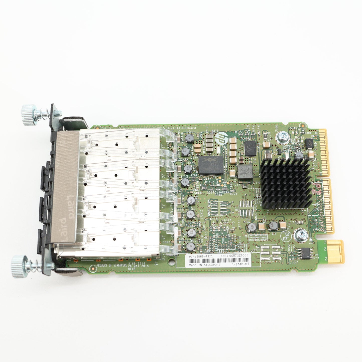 Module d'extension HPE Aruba 4 ports 10 Gigabit SFP+ – Carte d'extension pour commutateur réseau