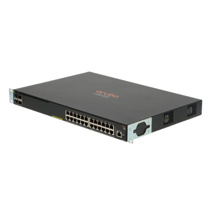 Commutateur HPE Aruba Networking 2930F 24G PoE+ 4SFP (JL255A) – Commutateur administré PoE+ de couche 3 à 28 ports