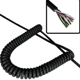 Telephone Handset Curly Cord – 12 Foot NORTEL