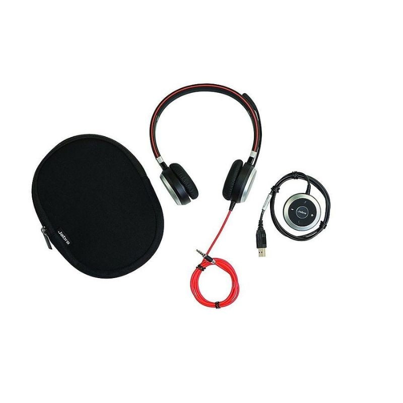 Jabra Evolve2 40 MS Stereo USB-A Headset with 3.5mm Jack (24189-999-999) JABRA