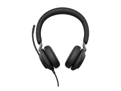 Jabra Evolve2 40 MS USB-A Stereo Headset - New | Microsoft Teams Certified, Noise Cancelling