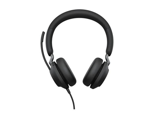 Jabra Evolve2 40 MS USB-A Stereo Headset - New | Microsoft Teams Certified, Noise Cancelling