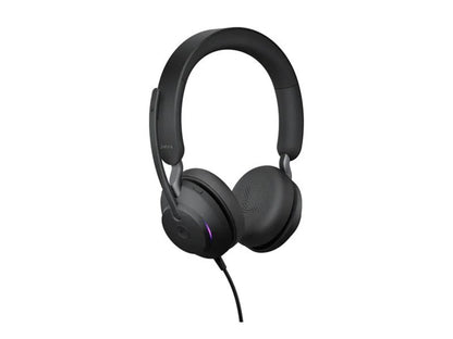 Jabra Evolve2 40 MS USB-A Stereo Headset - New | Microsoft Teams Certified, Noise Cancelling