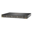 HPE Aruba Networking Aruba 6200F 48G Class4 PoE 4SFP+ 370W Managed L3 Gigabit Ethernet (10/100/1000) Power over Ethernet (PoE) 1U Black