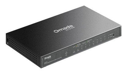 TP-Link Omada ES210GP network switch Managed L2 Gigabit Ethernet (10/100/1000) Power over Ethernet (PoE) DIN rail Black