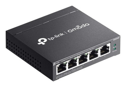 TP-Link Omada ES205GP network switch Managed Gigabit Ethernet (10/100/1000) Power over Ethernet (PoE) Black