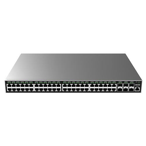 Grandstream Networks GWN7806P network switch Managed L2+ Gigabit Ethernet (10/100/1000) Power over Ethernet (PoE) Gray