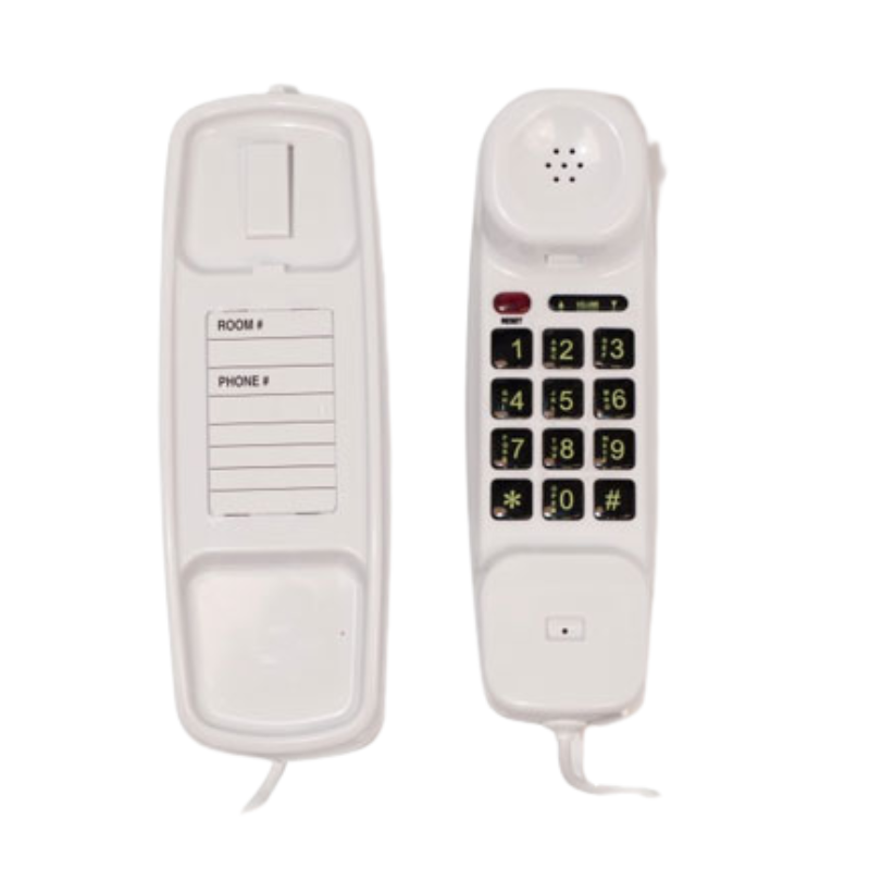 Téléphone hospitalier VoIP SIP Trimline Med-Pat TL-IP – Téléphone PoE compatible avec les appareils auditifs