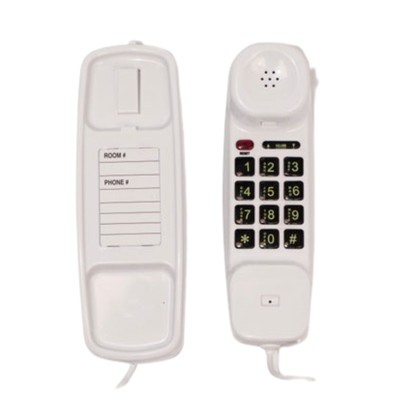 Téléphone hospitalier VoIP SIP Trimline Med-Pat TL-IP – Téléphone PoE compatible avec les appareils auditifs
