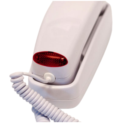 Téléphone hospitalier VoIP SIP Trimline Med-Pat TL-IP – Téléphone PoE compatible avec les appareils auditifs