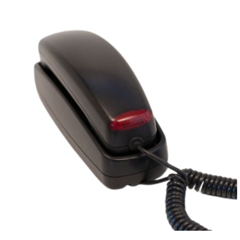 Téléphone hospitalier VoIP SIP Trimline Med-Pat TL-IP – Téléphone PoE compatible avec les appareils auditifs