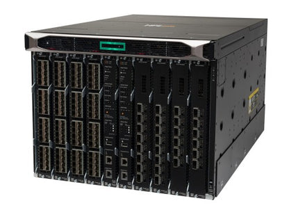 HPE Aruba Networking CX 8400 1x Mgmt 3x PS 2x 8400X Fabric 1x 32p 10G 1x 8p 40G Module Bundle